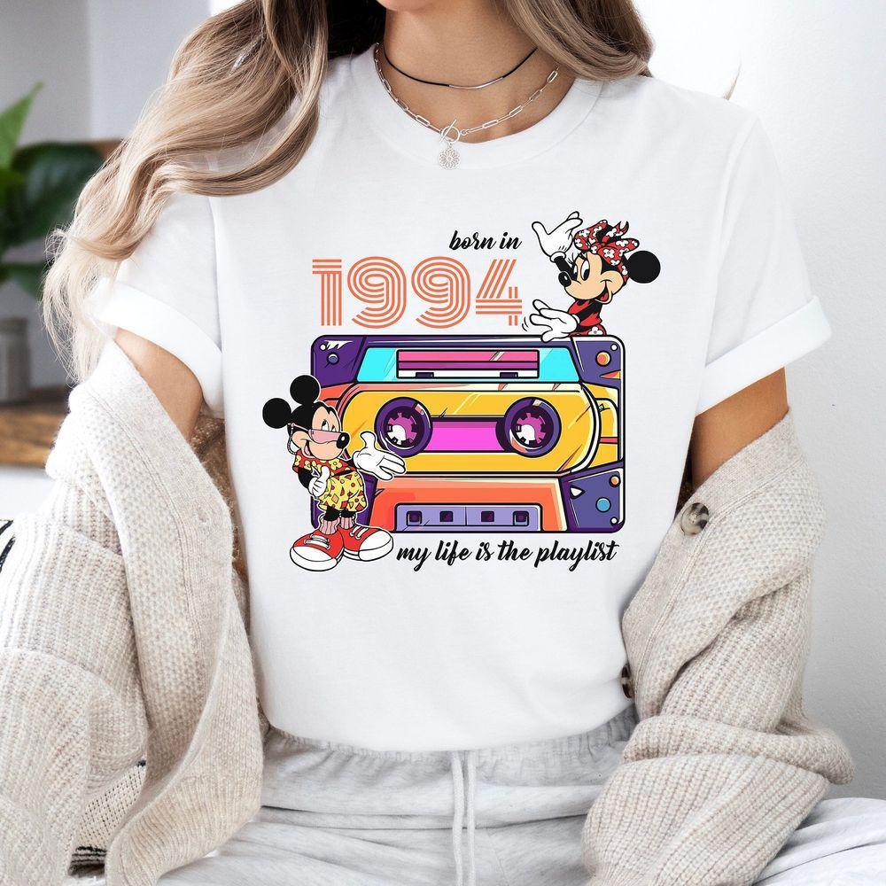 Disney 30th Birthday Mickey Minnie Retro Shirt Mickey And Minnie Shirt Disney 30th Birthday 1994 Shirt Disneyland Family Matching Shirt Graphic Printed Merch